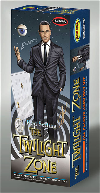 Twilight Zone Rod Serling Aurora Fantasy Box - Click Image to Close