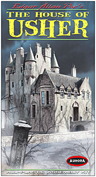 Edgar Allan Poe House of Usher Aurora Fantasy Box - Click Image to Close
