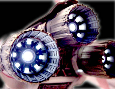 Battlestar Galactica 2003 Colonial Viper MK II 1/32 Scale Model Lighting Kit for Moebius - Click Image to Close