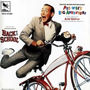 Pee-Wee's Big Adventure / Back To School OST CD - Click Image to Close