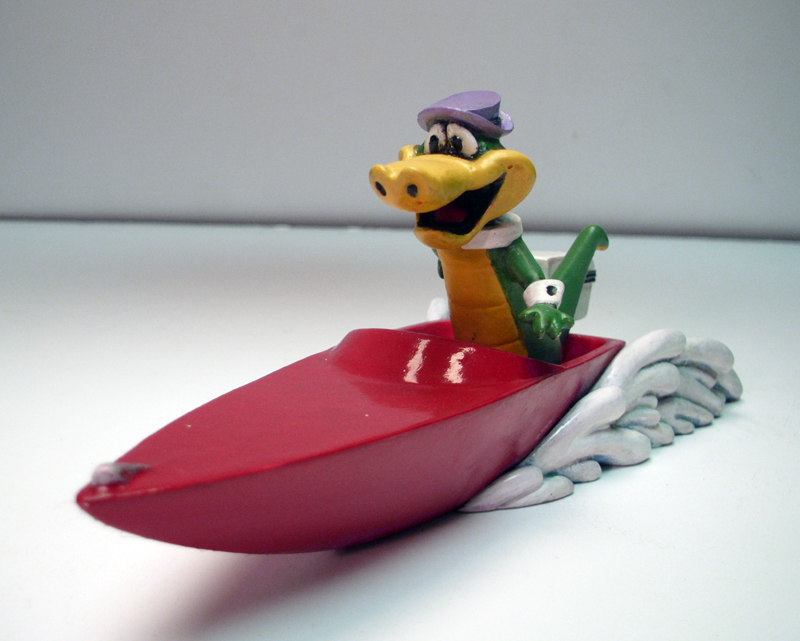 Wally Gator In Boat Model Kit - Click Image to Close