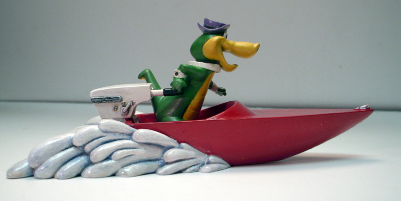 Wally Gator In Boat Model Kit - Click Image to Close