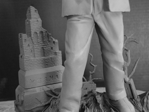 Frankenstein Aurora Box Art Tribute Model Kit #8 Jeff Yagher - Click Image to Close