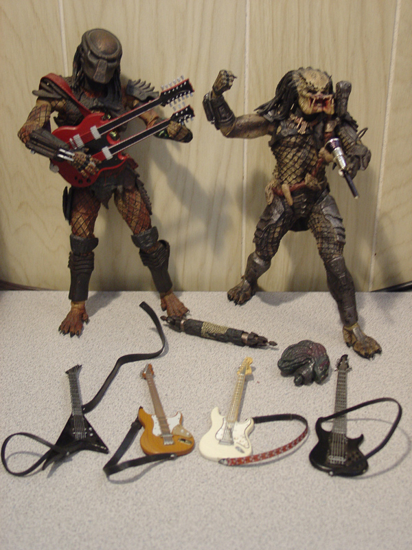 Alien Rock Band Diorama - Click Image to Close