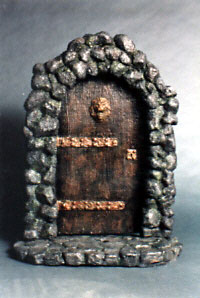 Innersanctum 1/6 Scale Door Model Kit for Customizing - Click Image to Close