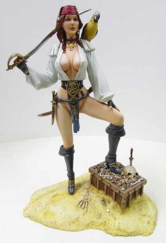 Belle Of Tortuga Resin Model Figure Kit - Click Image to Close