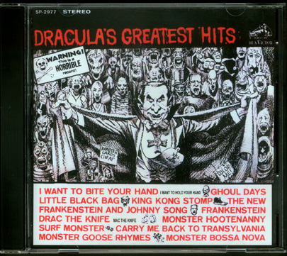 Dracula's Greatest Hits CD Soundtrack Monster Parodys - Click Image to Close