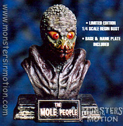 Mole People 1/4 Model Assembly Resin Kit - Click Image to Close
