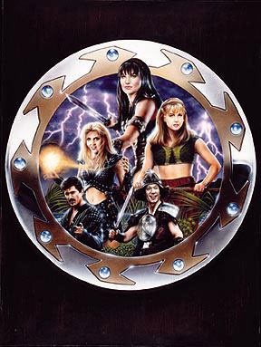 Xena Warrior Princess Lithograph Signed