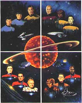 Star Trek 30th Anniversary Lithograph Artwork - Click Image to Close