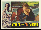 Attack Of The 50 Foot Woman 11x 14 Lobby Card Set - Click Image to Close
