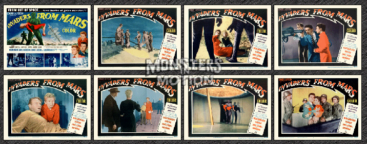 Invaders From Mars 8x10 Lobby Card Set - Click Image to Close