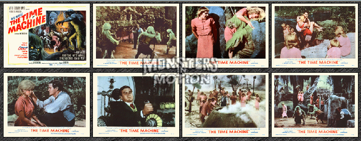 Time Machine 1960 8x10 Lobby Card Set - Click Image to Close