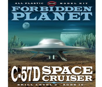 Forbidden Planet C-57D 1:144 Scale Model Kit - Click Image to Close