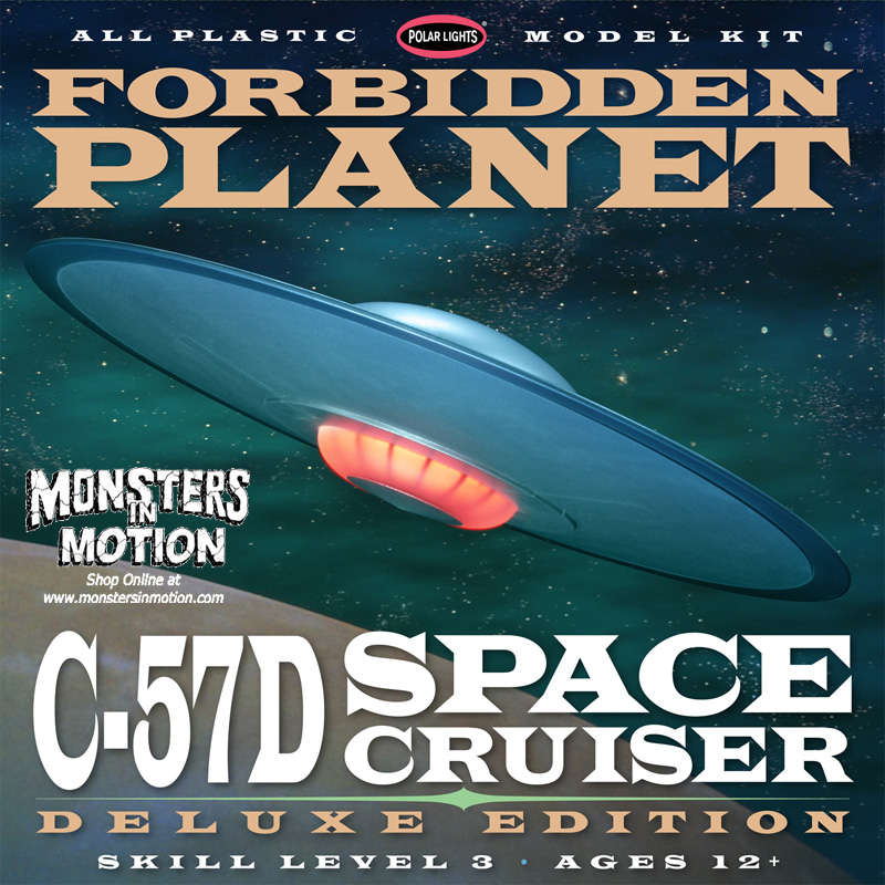 Forbidden Planet C-57D Deluxe Edition with lights 1:144-Polar Lights - Click Image to Close