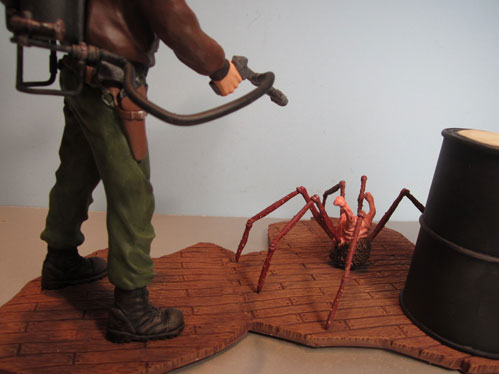 Thing, The 1982 MacReady and SpiderHead 1/8 Scale Model Kit - Click Image to Close