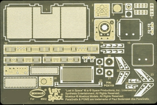 Lost In Space Chariot 1/24 Custom Photoetch and Decal Set - Click Image to Close