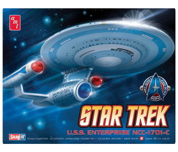 Star Trek Enterprise NCC-1701-C Snap Model Kit 1/2500 Scale - Click Image to Close