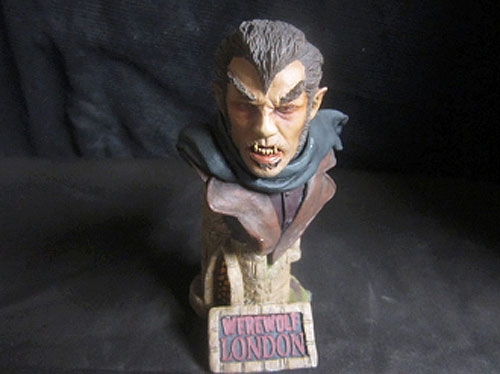 Werewolf Of London 1/4 Scale Bust Model Kit - Click Image to Close