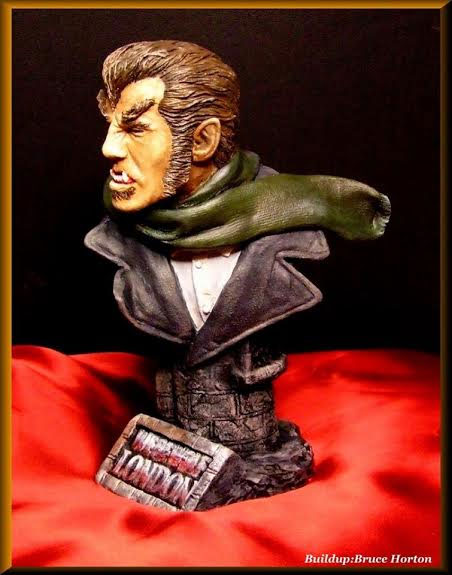 Werewolf Of London 1/4 Scale Bust Model Kit - Click Image to Close