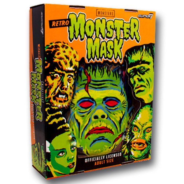 Frankenstein (Green) Universal Monster Mask - Click Image to Close