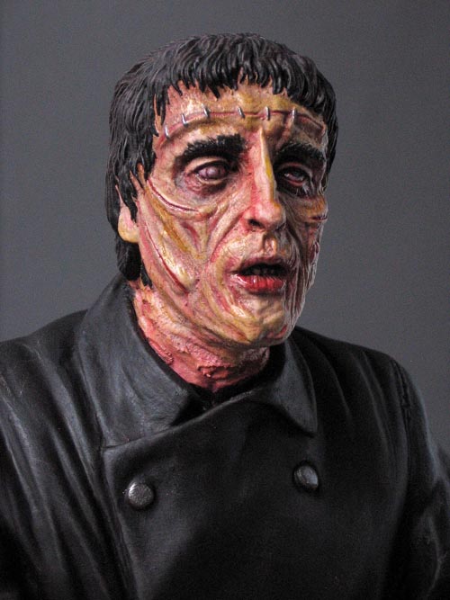 Frankenstein Christopher Lee Model Resin Kit-Jeff Yagher - Click Image to Close