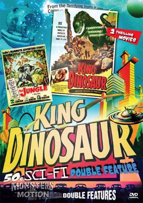 King Dinosaur & The Jungle DVD 50s Sci-Fi Double Feature - Click Image to Close
