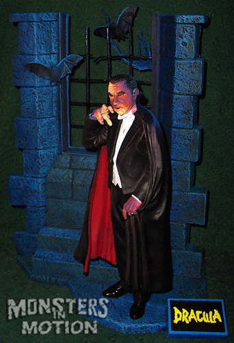 Dracula Aurora Box Art Tribute Model Kit #2 Jeff Yagher - Click Image to Close