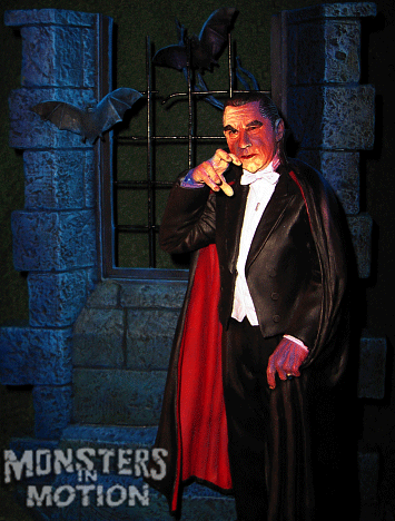 Dracula Aurora Box Art Tribute Model Kit #2 Jeff Yagher - Click Image to Close