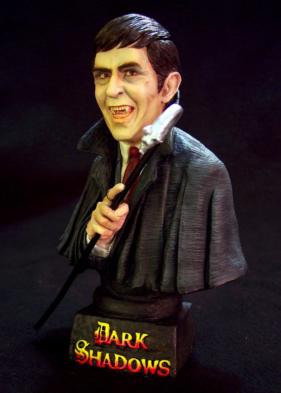 Dark Shadows Barnabas Collins 1/4 Scale Bust Model Hobby Kit - Click Image to Close