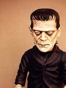 Frankenstein Boris Midget Monster Model Hobby Kit - Click Image to Close