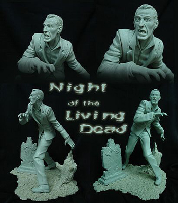 Night Of The Living Dead Resin Kit - Click Image to Close