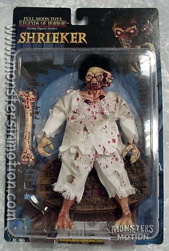 Full Moon Pictures Shrieker Action Figure Bloody Version - Click Image to Close