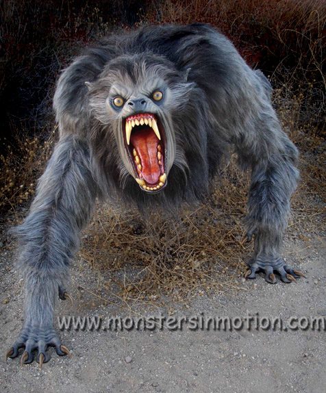 London Werewolf Life-Size Prop Display - Click Image to Close