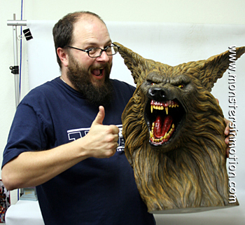 Howling Werewolf Bust 1/1 Scale Model Kit - Click Image to Close