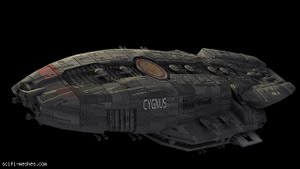 Battlestar Galactica 2003 Cygnus MK II Heavy Escort Ship 1:3700 Scale Resin Model Kit - Click Image to Close