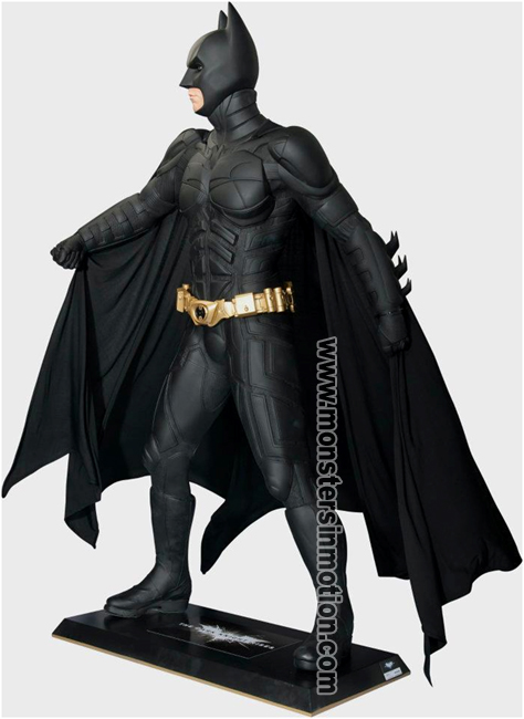 Dark Knight Rises Lifesize Batman Display - Click Image to Close