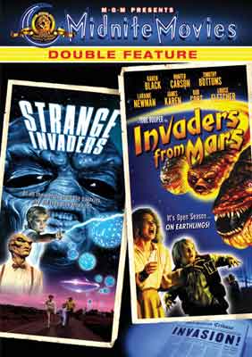 Strange Invaders Invaders From Mars Double Feature Midnite Movie - Click Image to Close