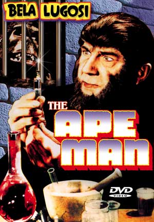 Ape Man Bela Lugisi DVD