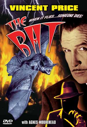 Bat, The 1959 DVD Vincent Price - Click Image to Close