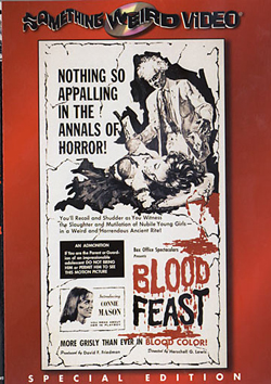 Blood Feast Special Edition DVD Herschell Gordon Lewis - Click Image to Close