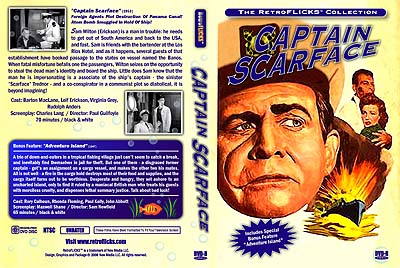 Captain Scarface & Adventure Island (1953) DVD - Click Image to Close