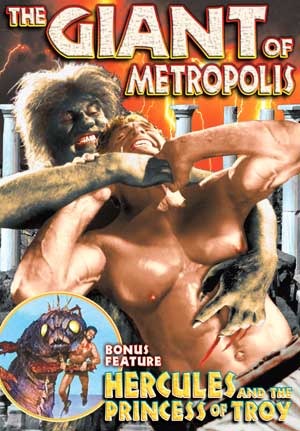 Giant Of Metropolis (1961) / Hercules & The Princess Of Troy - Click Image to Close