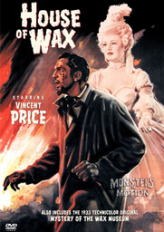 House Of Wax 1953 DVD Vincent Price - Click Image to Close