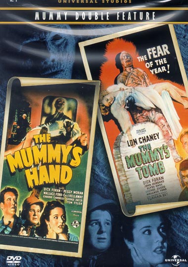 Mummy's Hand, The/ The Mummy's Tomb (Double Feature) DVD - Click Image to Close