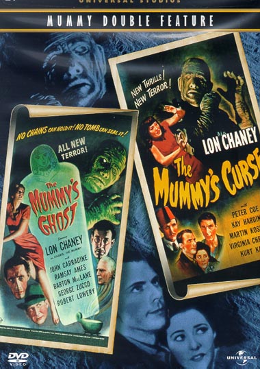 Mummy's Ghost, The/ The Mummy's Curse (Double Feature) - Click Image to Close