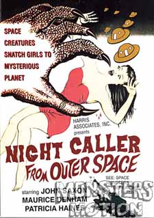 Night Caller From Outer Space DVD - Click Image to Close