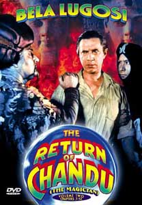 Return Of Chandu Vol #2 DVD - Click Image to Close