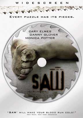 Saw Widescreen DVD James Wan - Click Image to Close