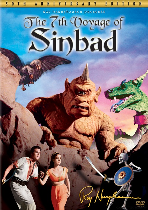 7th Voyage Of Sinbad 50th Anniversary Edition Widescreen DVD - Click Image to Close